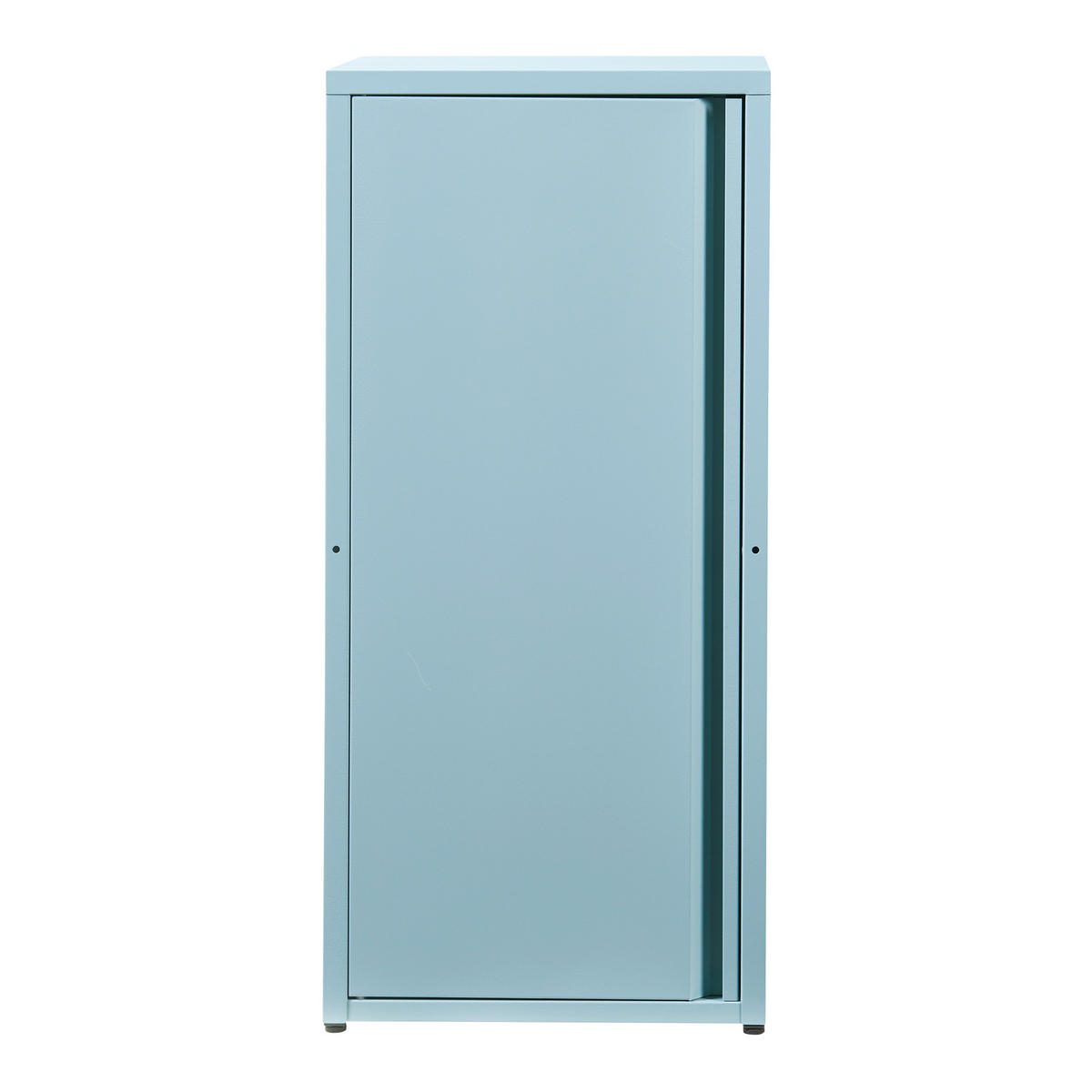 AKTENSCHRANK Burlöv - Blaugrau, Metall (40/88/35cm) - [en.casa]