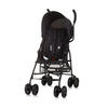 BUGGY Point schwarz 5-Punkt-Gurt, Rückenlehne verstellbar, Korb - Schwarz, Metall (66/46/100cm) - Chipolino