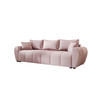 SOFA MOLISA mit Schlaffunktion COSMIC 14 mit Stauraum - Pink, Textil (86/82/246cm) - Bedante