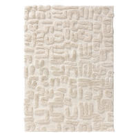 HOCHFLORTEPPICH Tibo Cream/Beige 160x230 cm - Creme, Textil (160/230cm) - benuta Pop