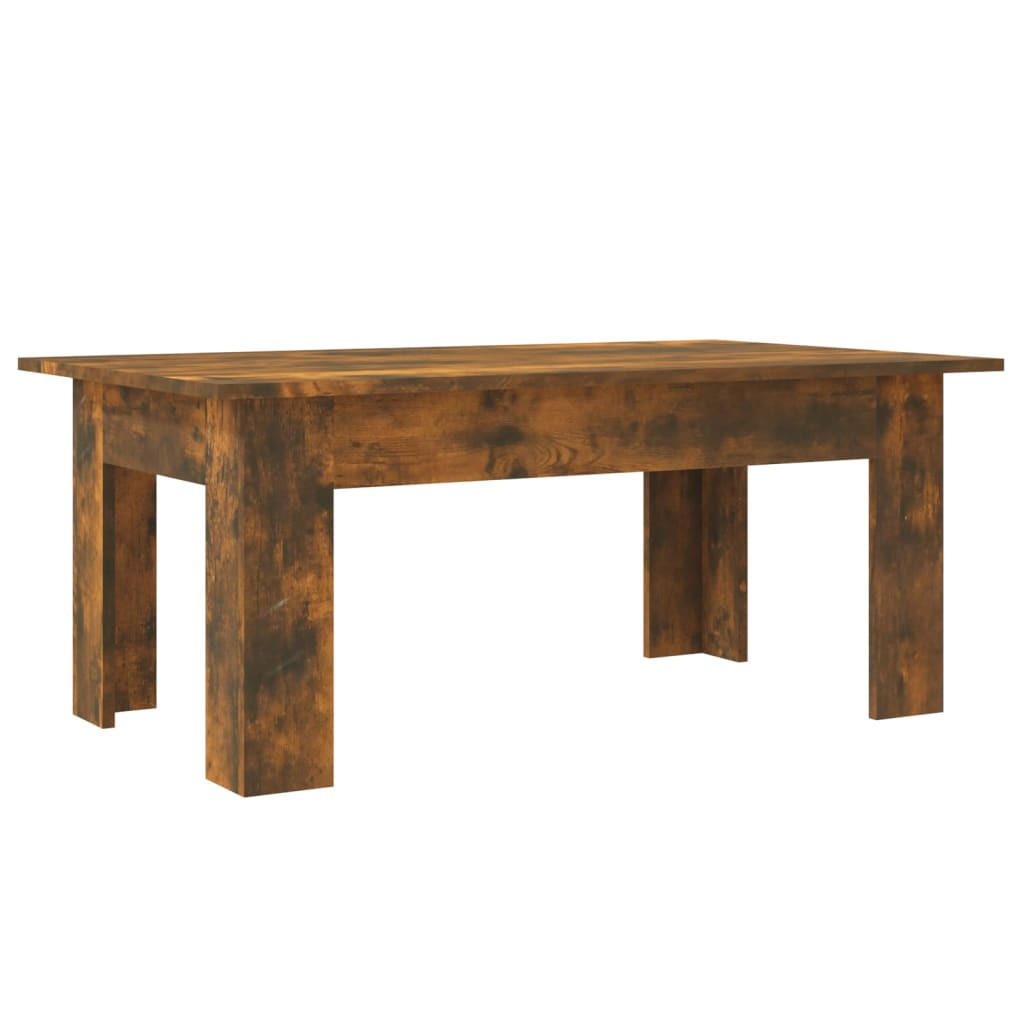 furnicato Couchtisch Mooreiche 100x42x60 cm