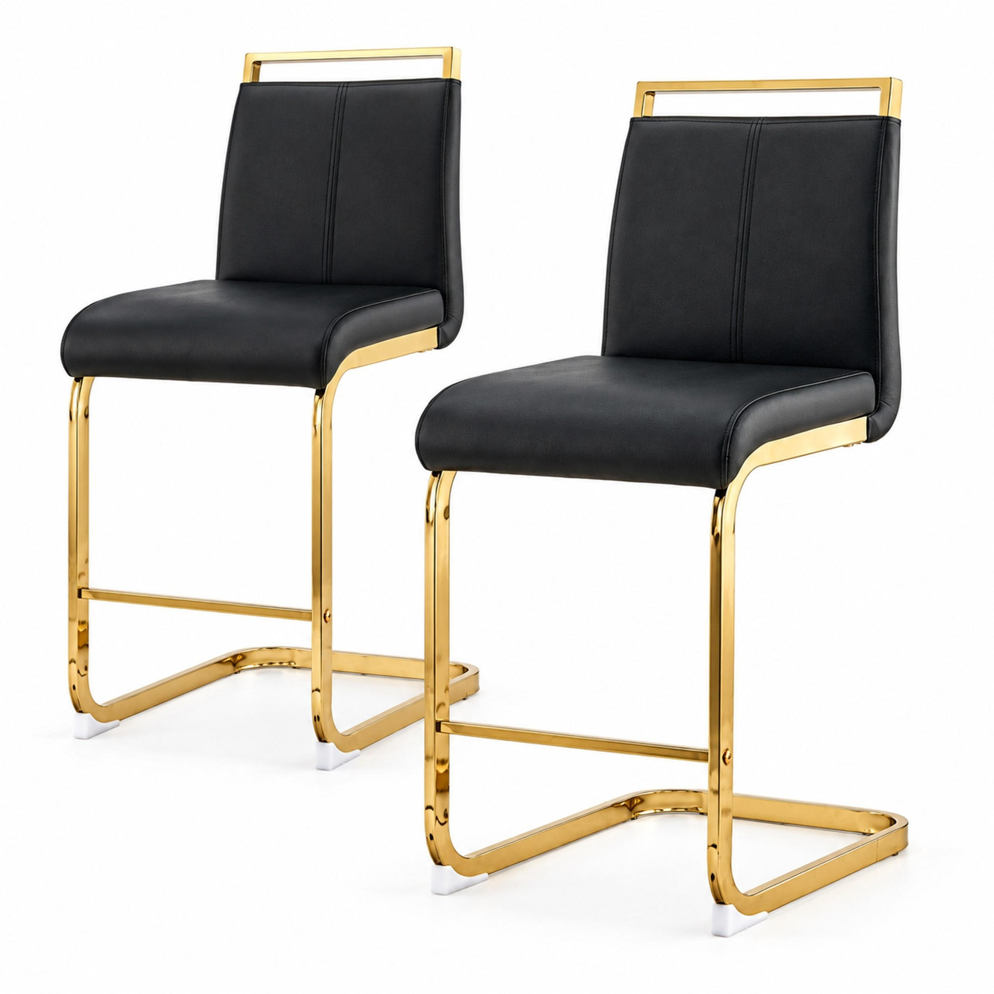 Mivray Barhocker Schwarz 46.5x96.5x39 cm
