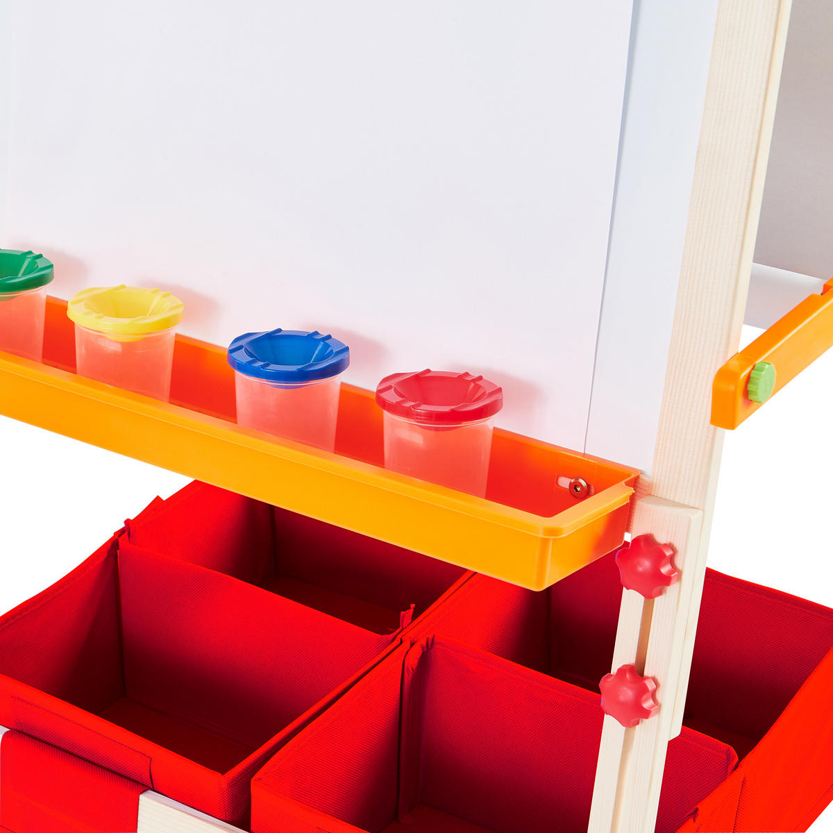 KINDER-STAFFELEI HOLZ Kleiner Künstler Vangogh, Blau, 130cm - Blau, Holz (67/130/63cm) - Teamson Kids