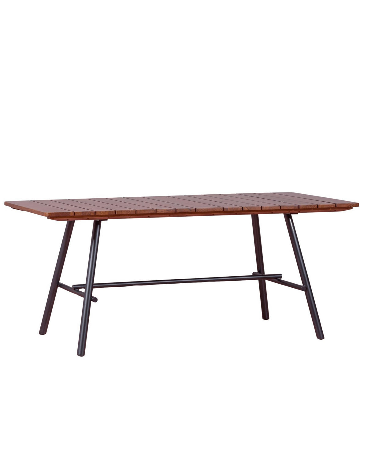 TISCH Rechteckig Teakfarben 91/180/77 cm - Teakfarben, Holz (91/180/77cm) - Nest Dream
