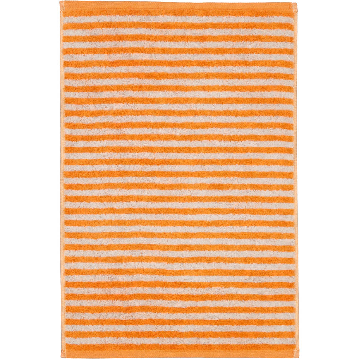 GÄSTETUCH CAMPUS RINGEL 955 MANDARINE - 33 - Orange, Textil (30/50cm) - Cawoe