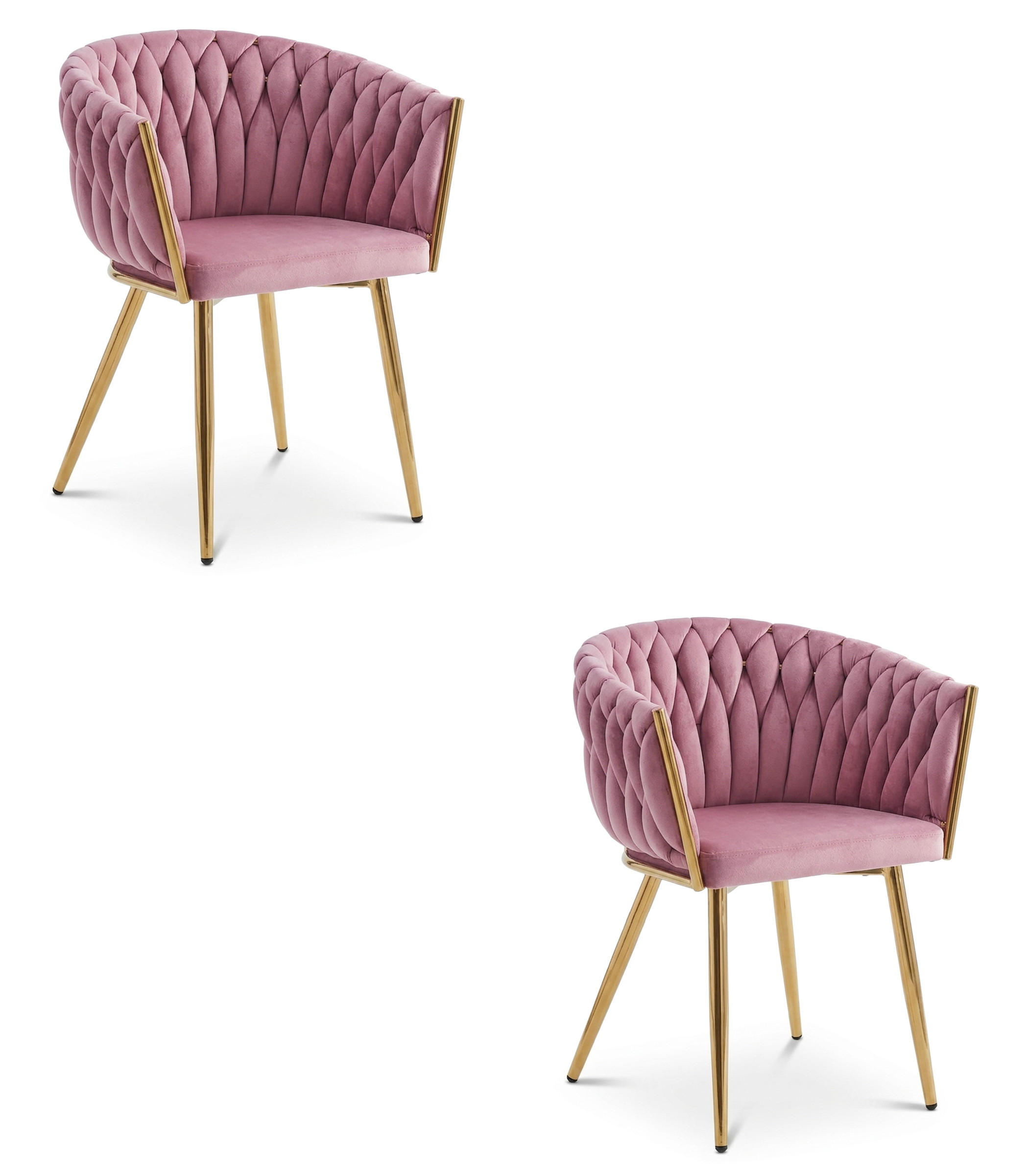 XXXLutz Stuhl Gold 61x44x55 cm