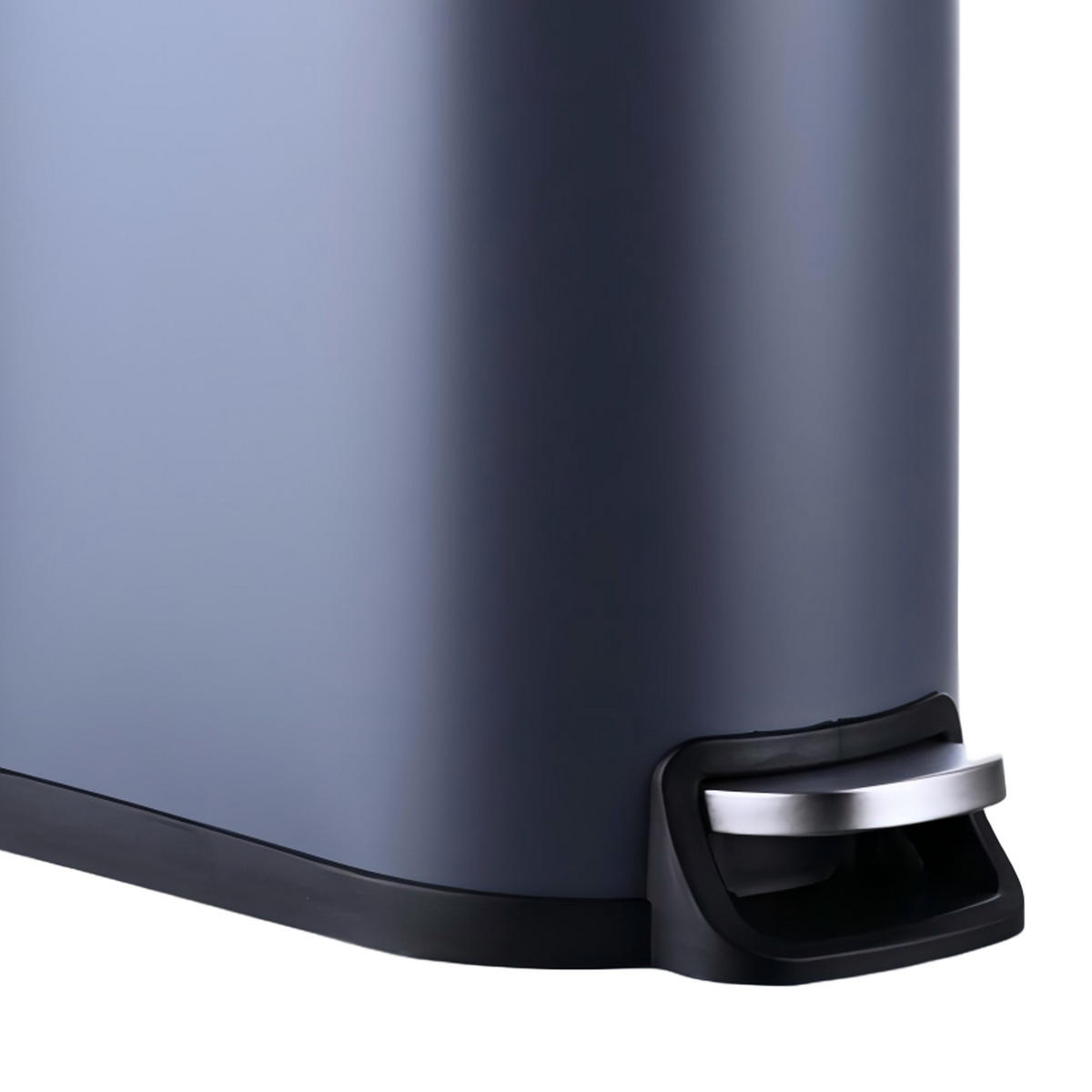 MÜLLEIMER - Grau, Kunststoff/Metall (18.5/39/39cm) - Relaxdays