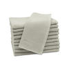GÄSTETÜCHER, 10er-Set, 30x50 cm, 100% Baumwolle, Grau - Grau, Textil (30/50cm) - Zollner