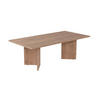COUCHTISCH mit rechteckiger Platte 119/60/40 cm - Eichefarben, Holzwerkstoff (119/60/40cm) - Calicosy