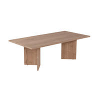 COUCHTISCH mit rechteckiger Platte 119/60/40 cm - Eichefarben, Holzwerkstoff (119/60/40cm) - Calicosy