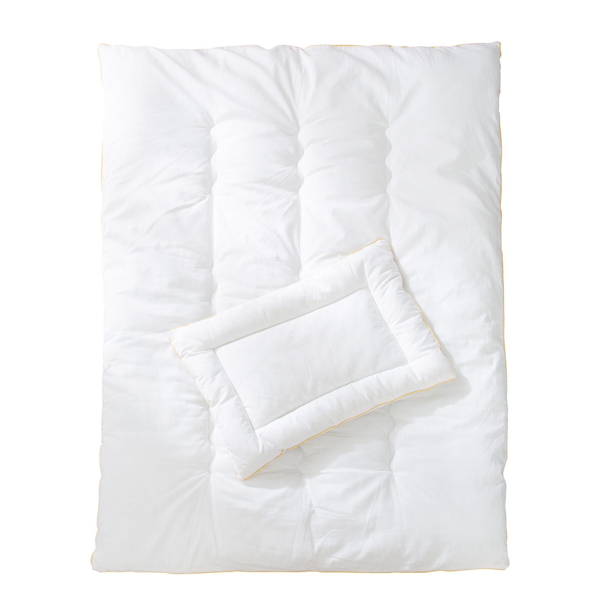 BETTINLETT 100 x 135 - Weiß, Textil (100/135cm) - Roba