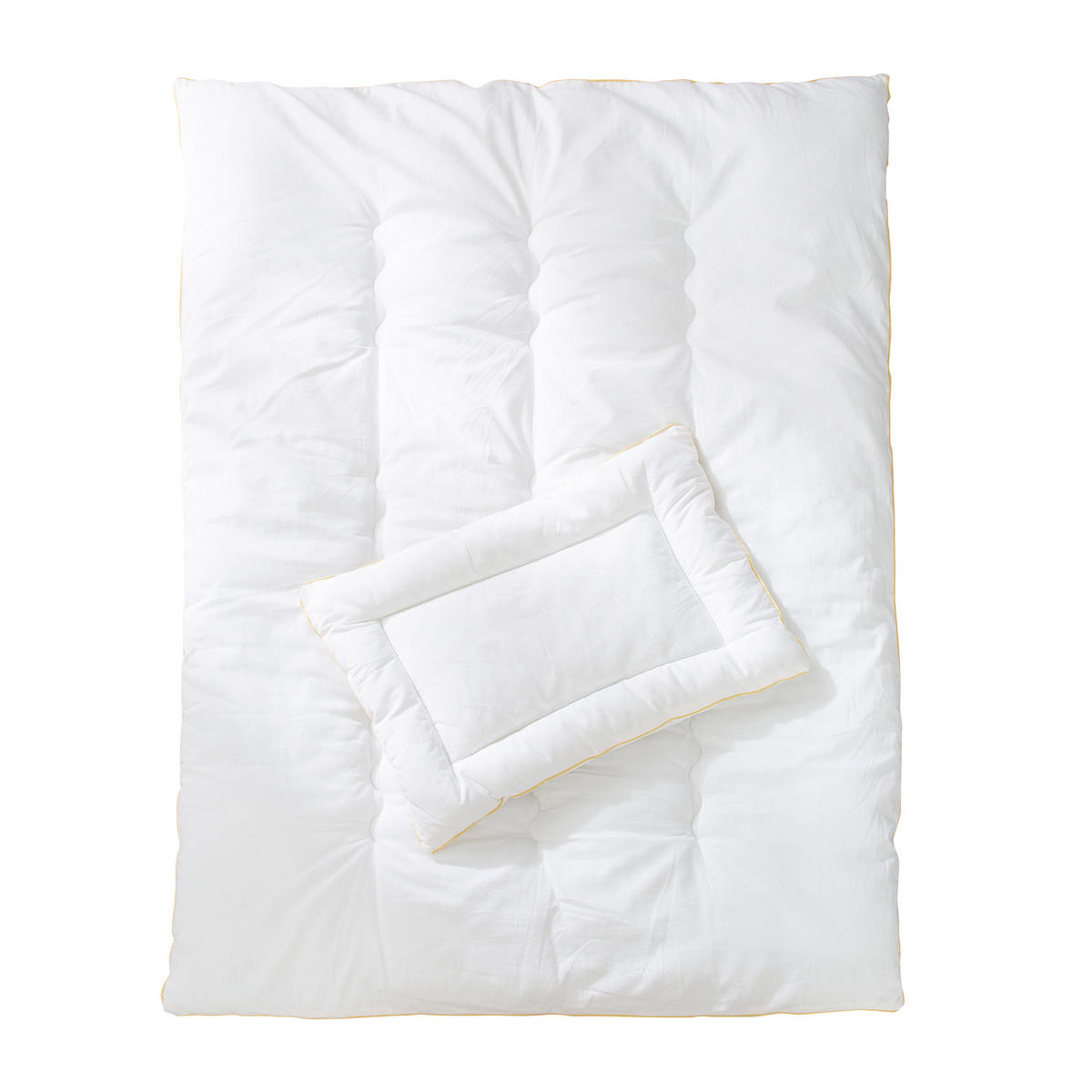 BETTINLETT 100 x 135 - Weiß, Textil (100/135cm) - Roba