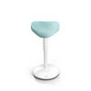 BÜROHOCKER Nexus Mint - Weiß/Mintgrün, Textil/Metall (36/64/36cm) - Clouvou
