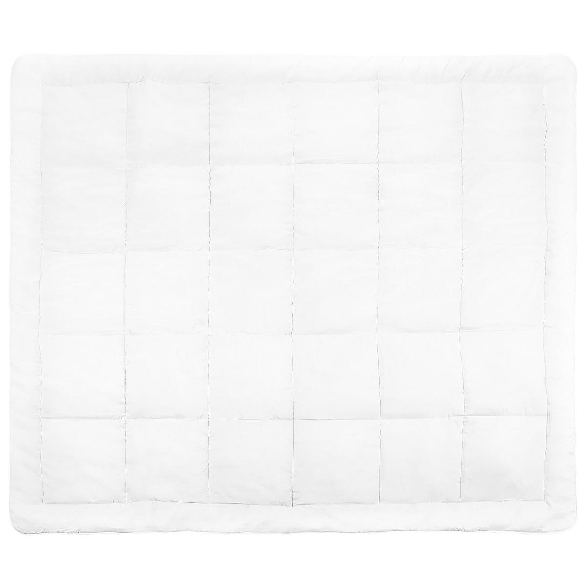 PŘIKRÝVKA Polyester Extra Teplá 200/220 cm Lemberg - bílá, textil (200/220cm) - Beliani