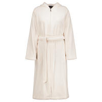 BADEMANTEL DAMEN KAPUZE 837 CHAMPAGNER - 33 - Beige, Textil (Snull) - Cawoe