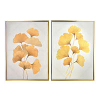 SET SLIKA, plastika, zlatna - zlatne boje, plastika (50/70cm) - Mondex