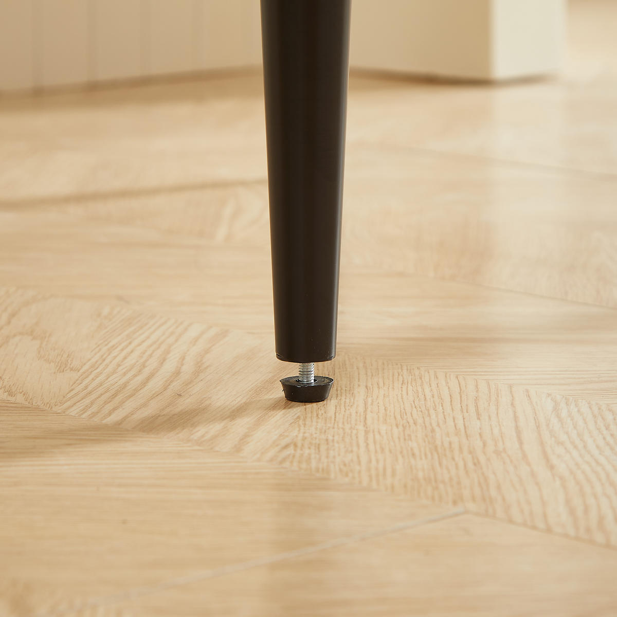 BARHOCKER DE-36387 2er-Set mit ergonomischer Rückenlehne Schwarz - Schwarz, Metall (50/94/51cm) - ComfortXL