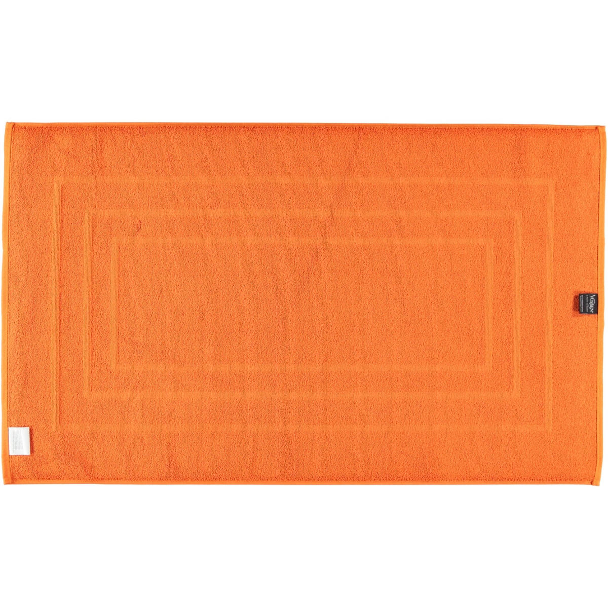 BADEMATTEN FEELING ORANGE - 2550 - Orange, Textil (60/100cm) - Vossen