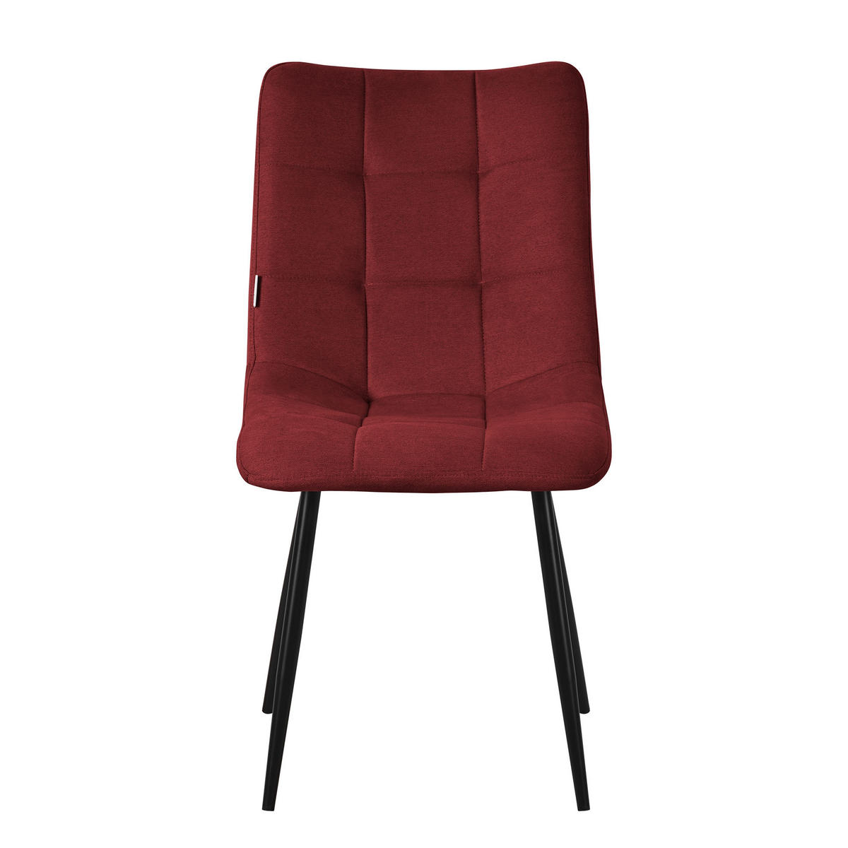 ESSZIMMERSTUHL 6er Set - Rot, Metall (49/89/60.5cm) - ML-DESIGN