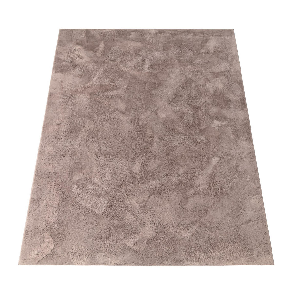 TEPPICH Kurzflor waschbar Einfarbig Wohnzimmer schmutzabweisend Taupe 300x400 - Taupe, Textil (300/400cm) - KADIMA DESIGN