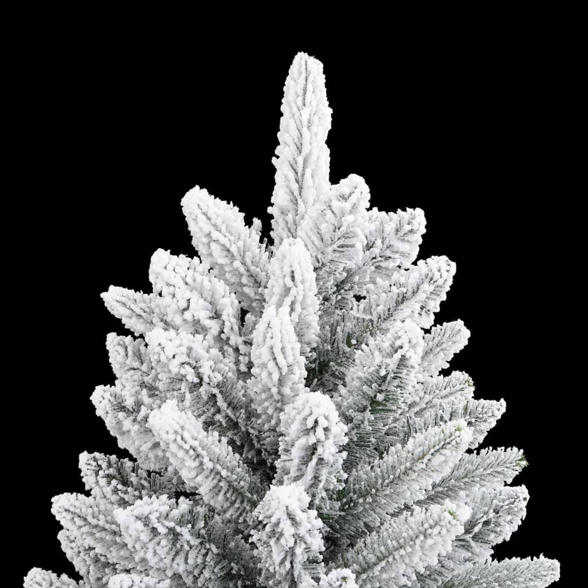 WEIHNACHTSBAUM Künstlicher Beschneit 180 Cm Pvc&Pe - Weiß, Kunststoff (180cm) - vidaXL