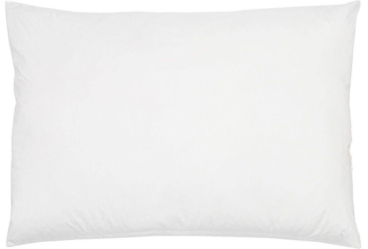 KISSEN, 60x80 cm, 65% Polyester, 35% Baumwolle, Weiß - Weiß, Textil (60/80cm) - Zollner