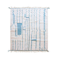 TEPPICH nordafrikanisch grafisch 214x 280 cm - Blau, Naturmaterialien (214/280cm) - AFK Living