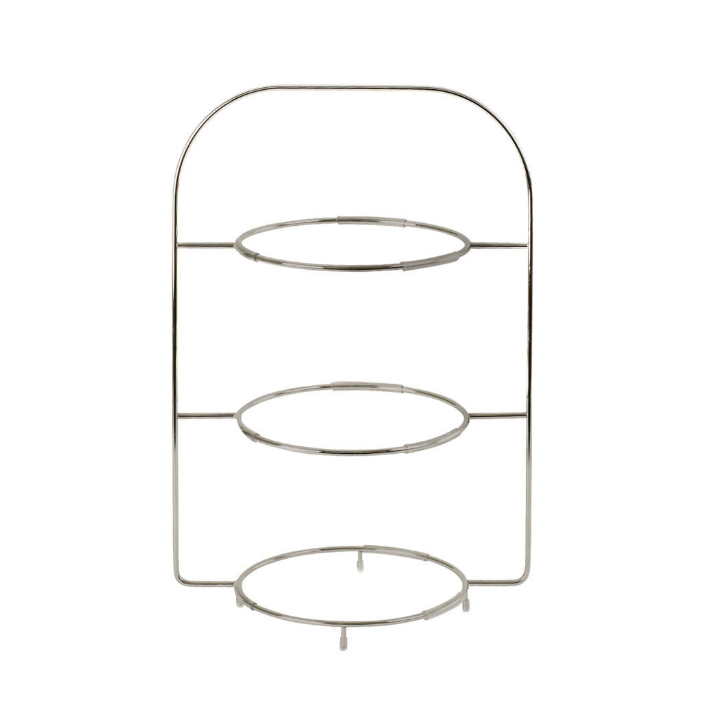 3-EBENEN-ETAGERE Anmut grau 30 x 20 x 40 cm - Grau, Metall (30/41cm) - Villeroy & Boch