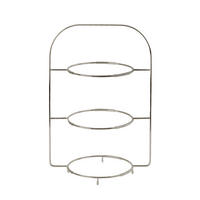 3-EBENEN-ETAGERE Anmut grau 30 x 20 x 40 cm - Grau, Metall (30/41cm) - Villeroy & Boch