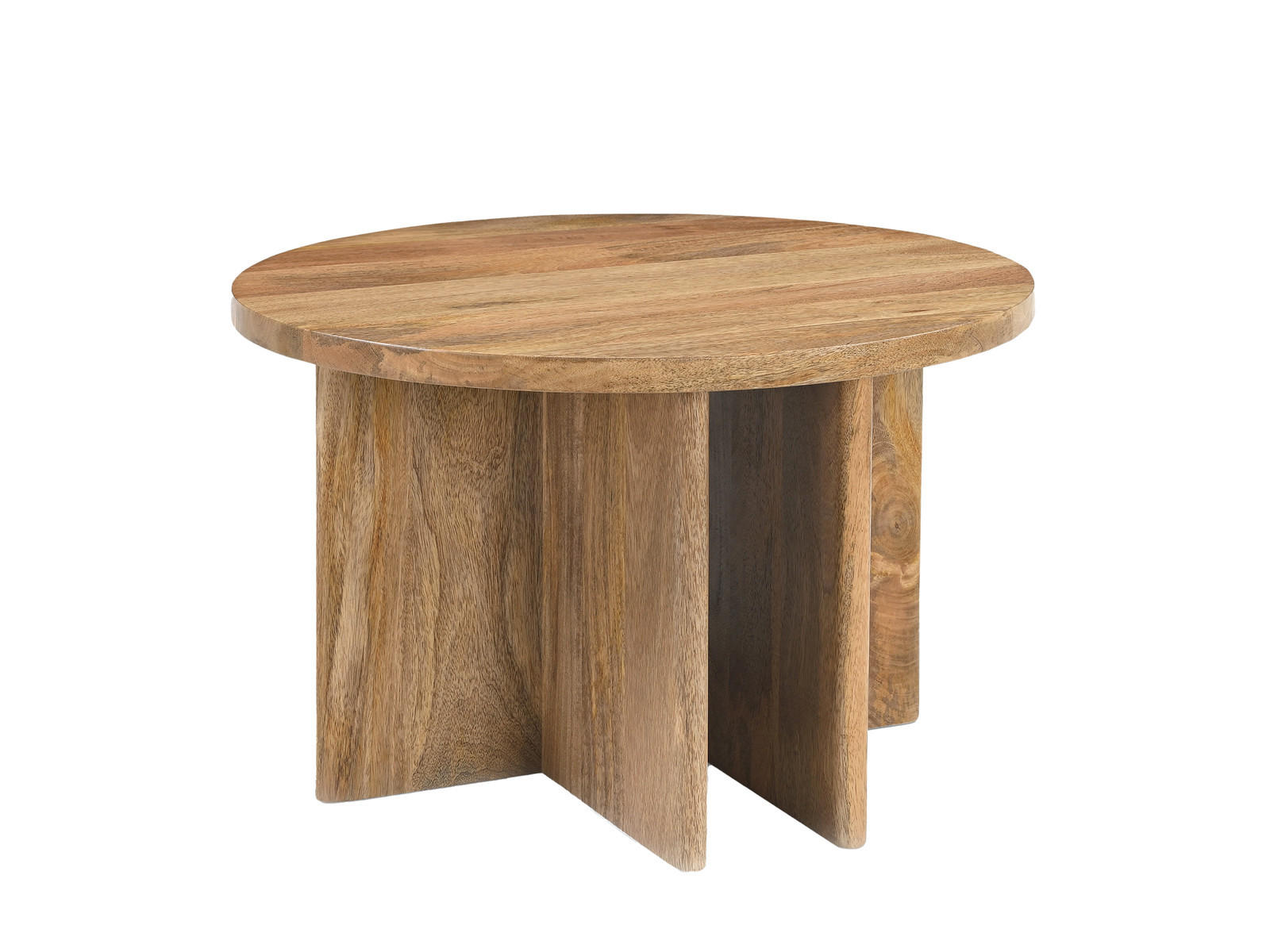 COUCHTISCH Jade Mangoholz Natur Natur - Naturfarben, Holz (60/60/38cm)
