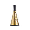 KÜCHENREIBE Modern Kitchen Gold Schwarz 12/12/27.5 cm Metall - Goldfarben/Schwarz, Metall (12/27.5/12cm) - Mondex