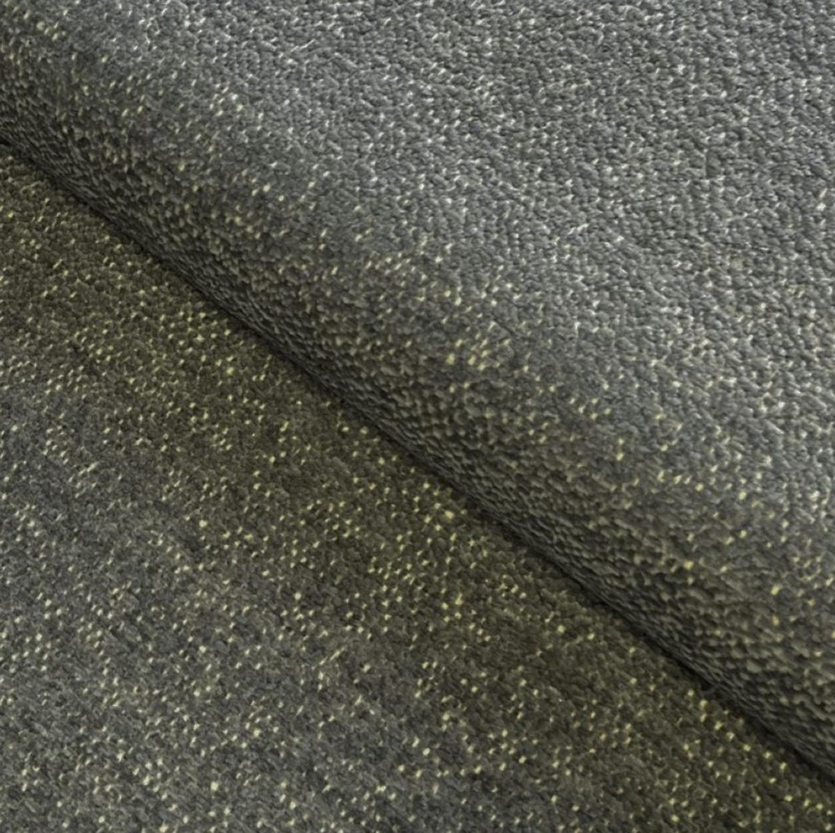 SOFA LOOP Schlaffunktion & Bettkasten PUR-Schaum Schwarze Kunststofffüße skandinavischer Stil lose Rückenkissen freistehend 234x112x86 cm Graphite - Graphitfarben, Holz/Textil (234/86/112cm) - DomoHome