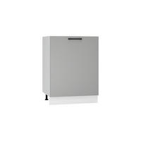 SPÜLENUNTERSCHRANK D60ZL P/L - Morvex - Moderne Küchen Gestaltung - Grau, Holz/Metall (60/82/52.4cm) - ROYAL24_MARKT