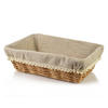 BROTKORB Will Naturfarbe 28x18x9 cm Kunststoff - Naturfarben, Kunststoff (18/9/28cm) - Mondex