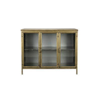 SIDEBOARD Gertlush - Goldfarben, Metall (100/80/38.5cm) - Dutchbone