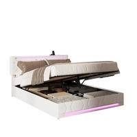POLSTERBETT 140x200 Beige - Beige, Metall (140/200cm) - SHOPENTRA