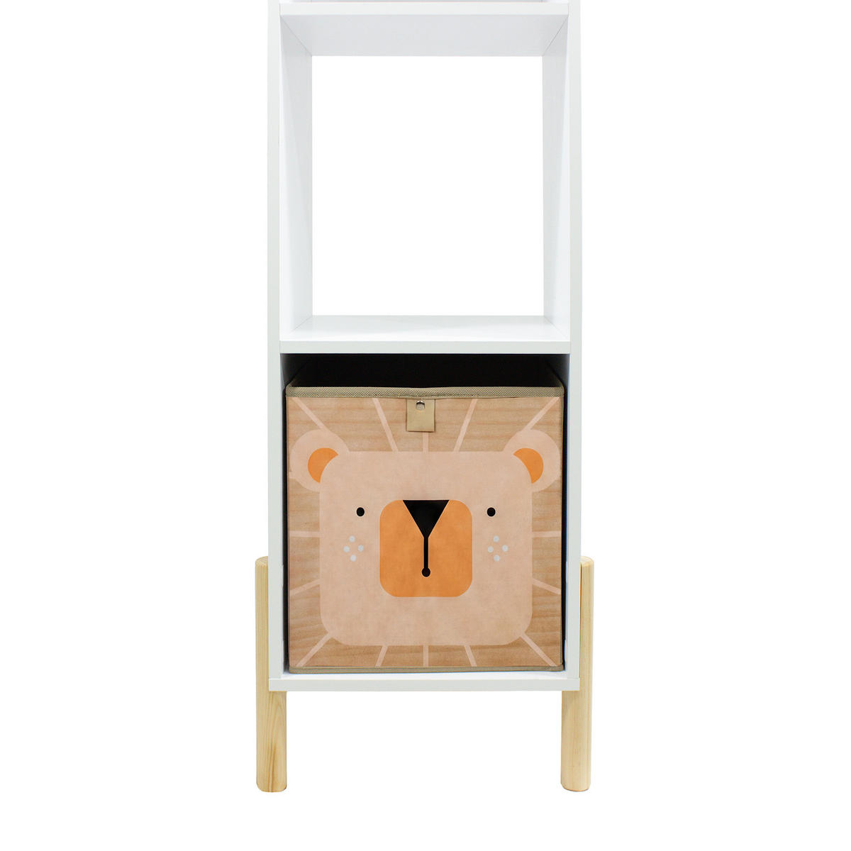 KINDERREGAL Weiß 33/30/140 - Weiß, Holz (33/140/30cm) - Mobili Rebecca