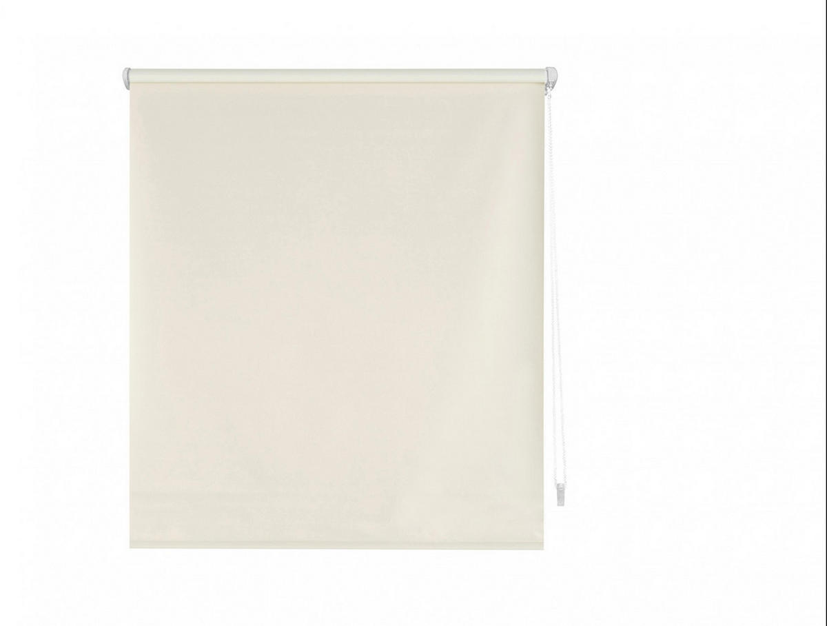ROLLO Easyfix Polyester Opaque Cream 72x180 - Creme, Textil (72/180/1cm) - Purline