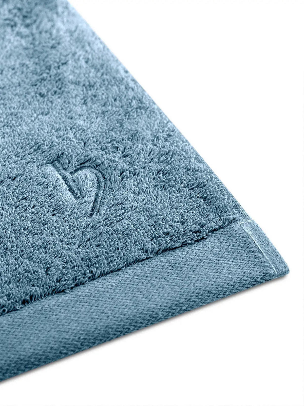 SEIFTUCH 3er Set Pura Blau - Blau, Textil (30/30cm) - Herzbach Home