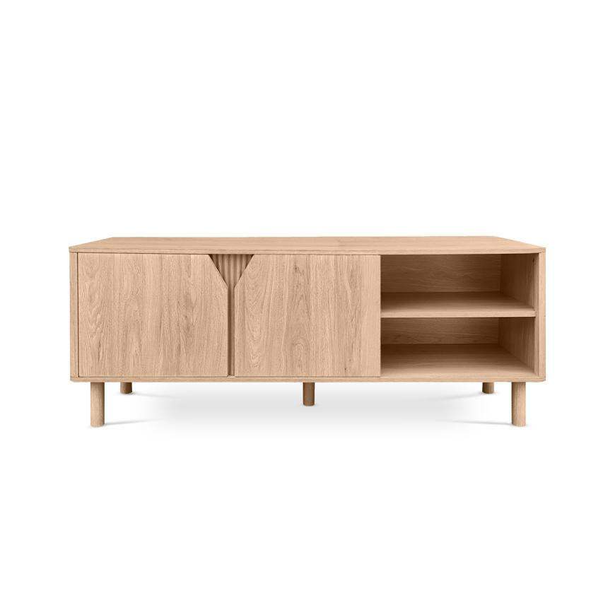 Sicaan Tv-Möbel Eiche 140x56x40 cm