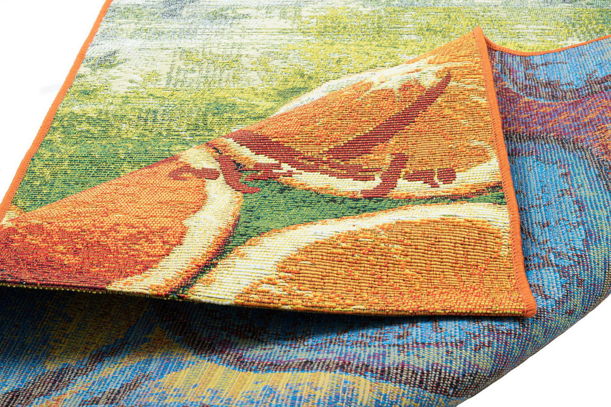 OUTDOORTEPPICH Rantum Beach 100x200 cm - Multicolor, Textil (100/200cm) - Sansibar SYLT