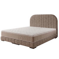 POLSTERBETT LEON3 140x 200 cm Farbe: Beige - Beige, Textil (140/200cm) - A&J MöbelLand
