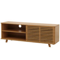 TV-RACK hnedý - hnedá, drevo (140/50/40cm) - MCW