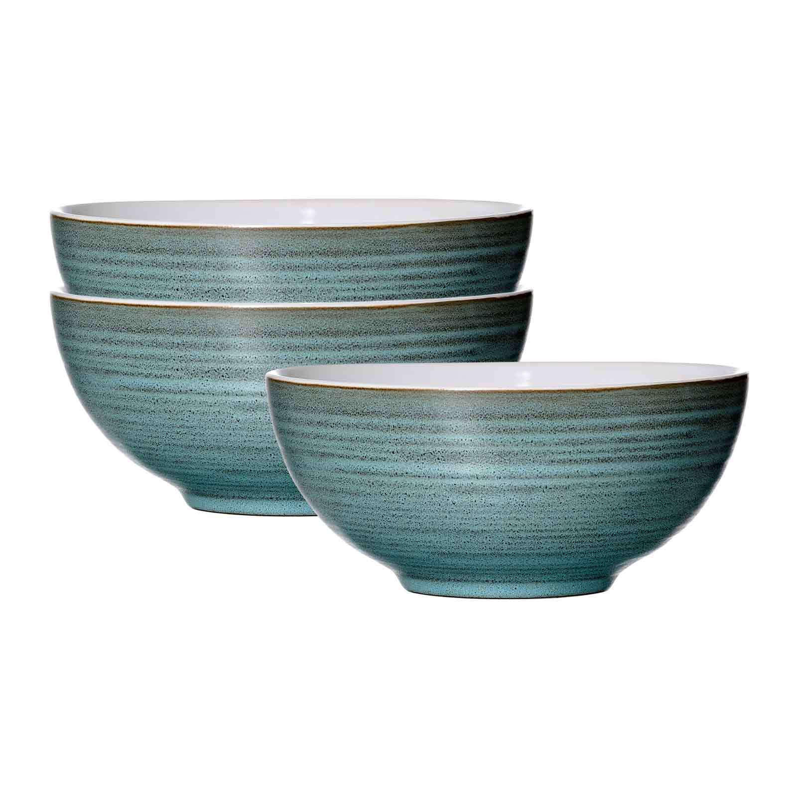 POKE BOWL SCHALEN Lapaz Türkis ø 17,5 cm 3er Set - Türkis, Keramik (17.5cm) - Ritzenhoff Breker