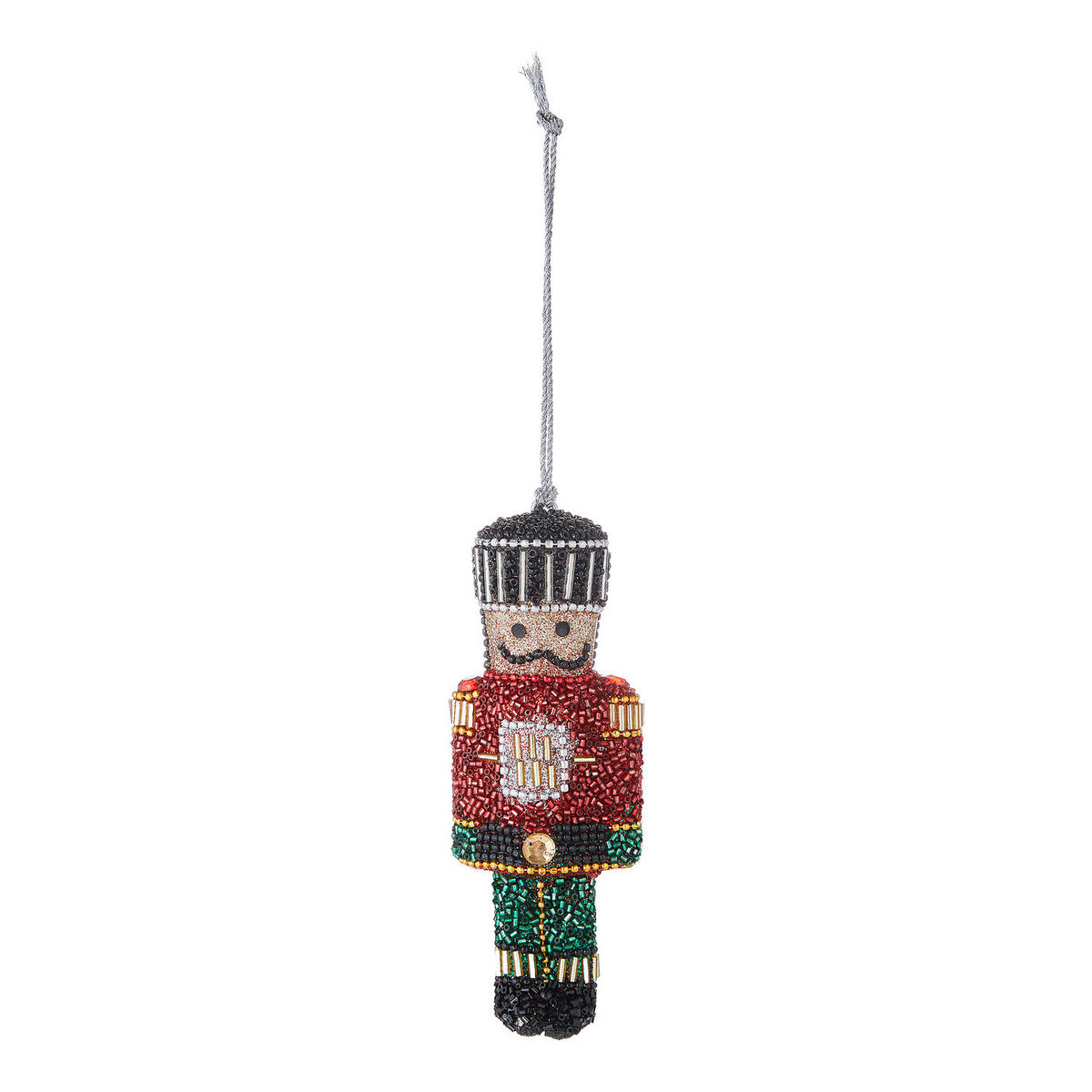 BAUMANHÄNGER Hang On Nußknacker - Rot, Kunststoff/Metall (5/13/3cm) - Butlers