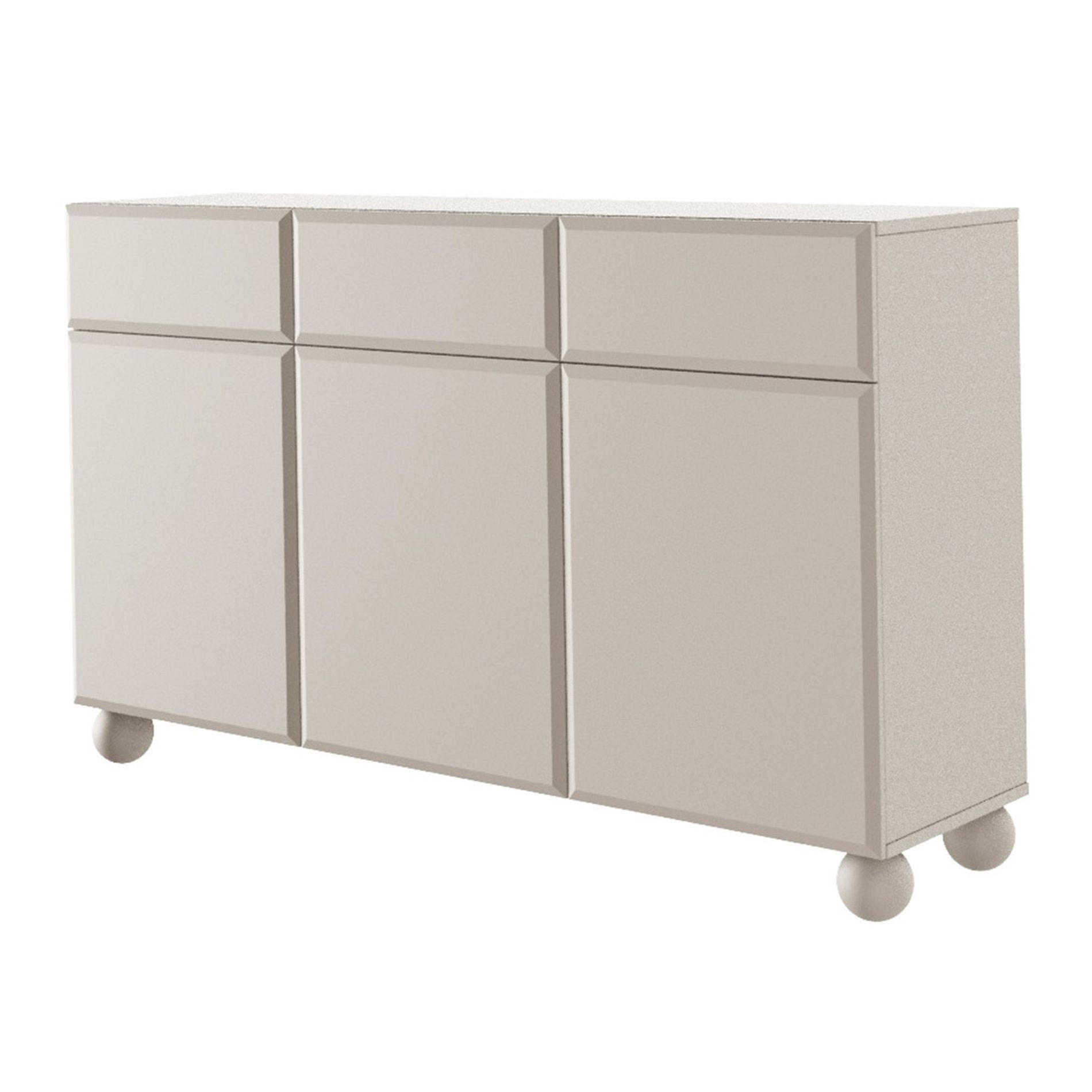 SIDEBOARD Chocolated Beige 150 cm - Beige/Goldfarben, Holz/Holzwerkstoff (150/90.5/39cm) - Selsey