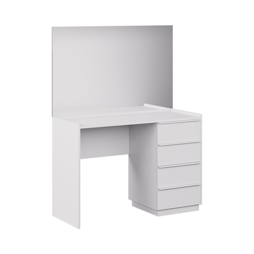 MASUTA DE TOALETA Viktoria Alb 110 cm cu oglindă