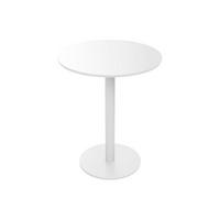 GARTENTISCH - 2 Personen - Metall - Weiß - - Weiß, Metall (60/60/74cm) - Vente-Unique