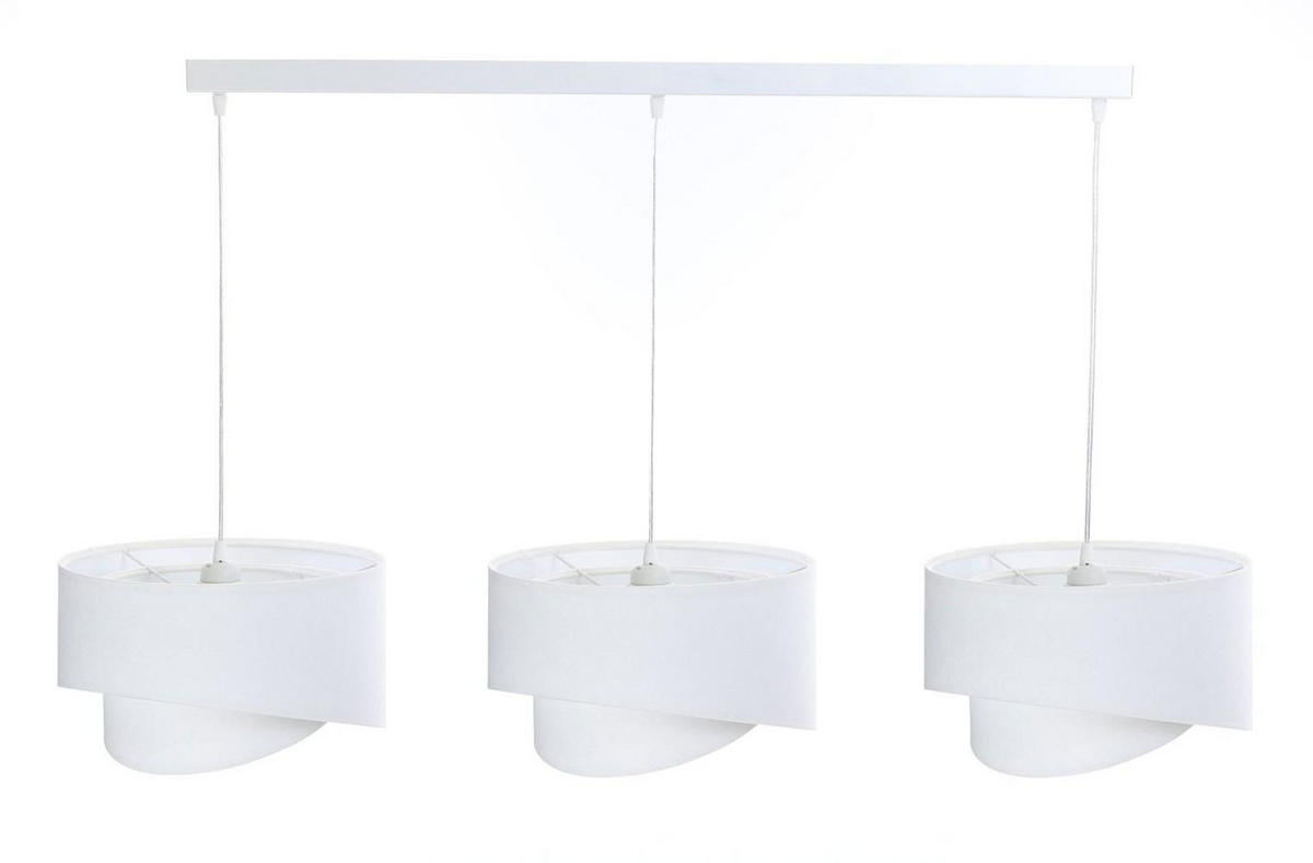 HÄNGELEUCHTE Weiß 30/18 cm - Weiß, Kunststoff (30/0.3/18cm) - ONZENO