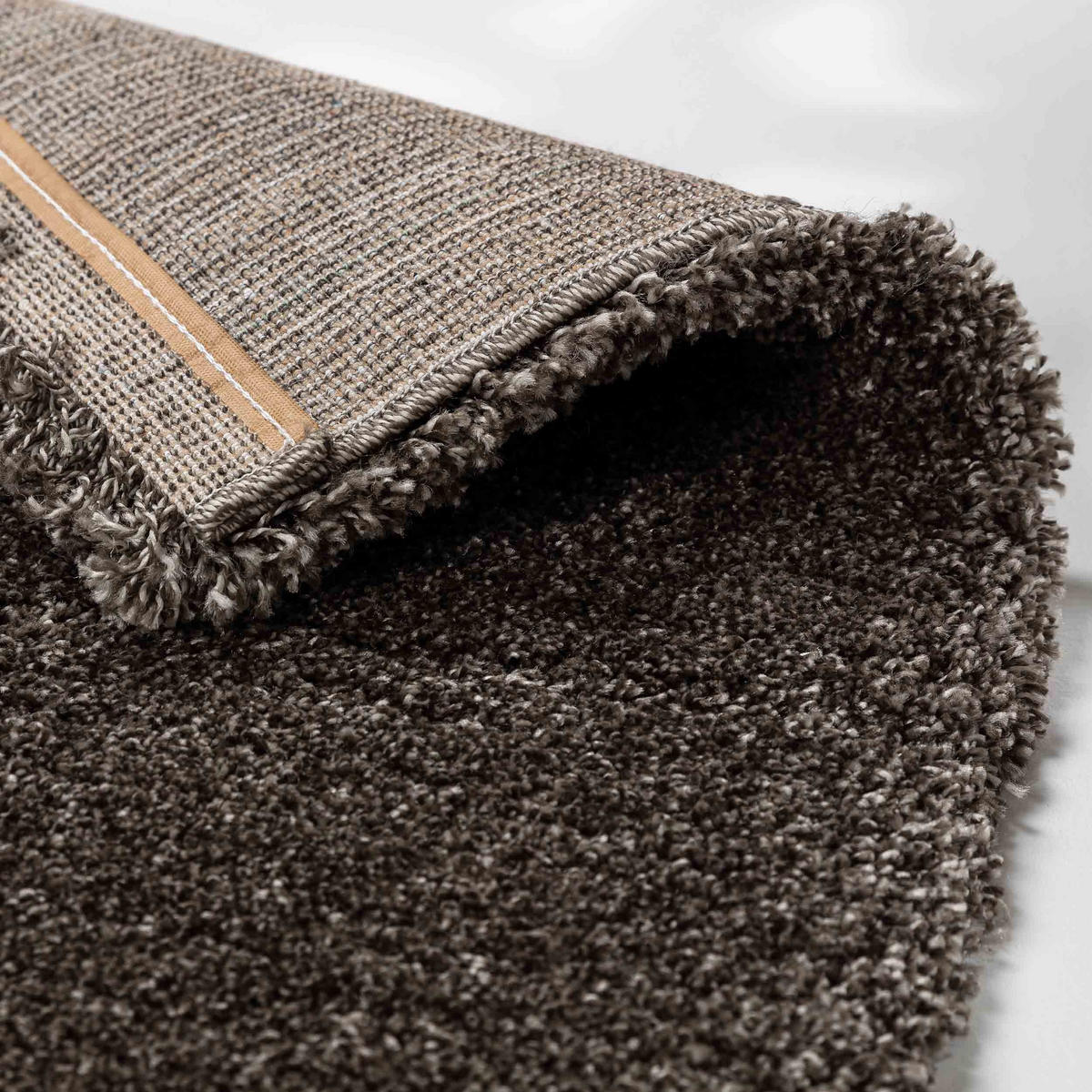 KOBEREC s vysokým vlasom LEVERAGE - antracitová, textil/prírodné materiály (133/190cm) - Schöner Wohnen